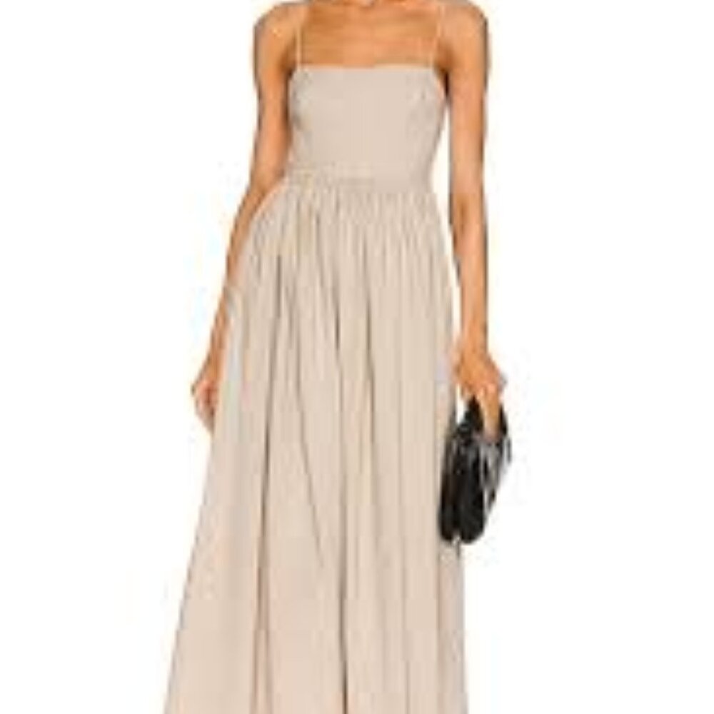 NWT Matteau The Cami Midi Dress in Linen Blend 3